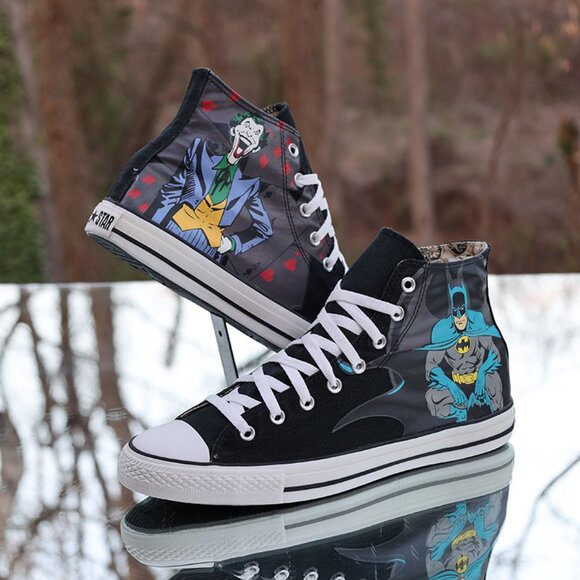 Converse All Star Hi DC Comics Batman vs Joker 2012 - Picture 3 of 13
